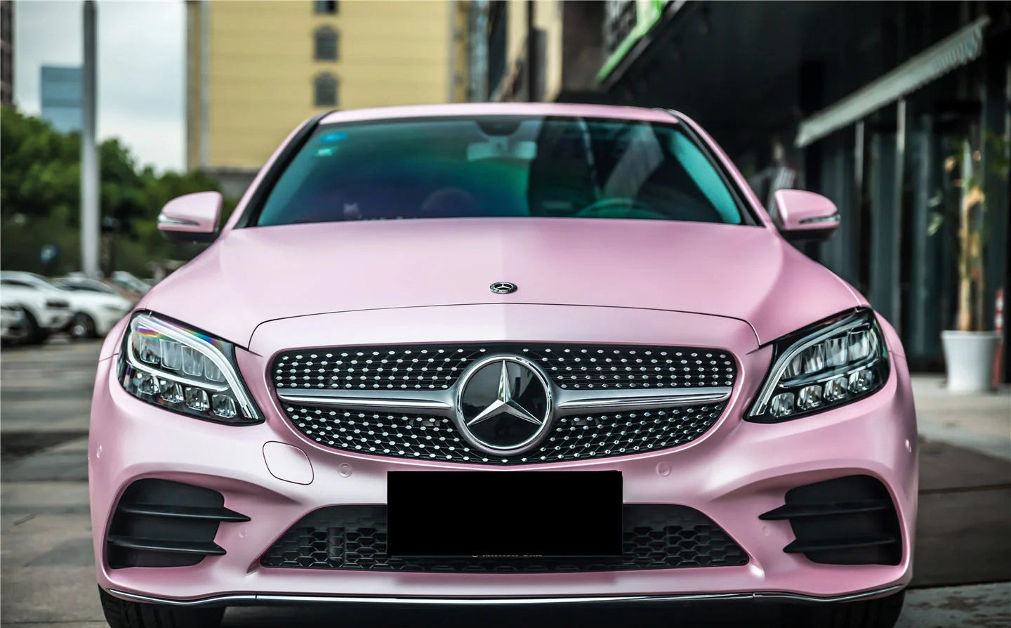 RedWrap Car Wrap Matte Metallic Blush Pink
