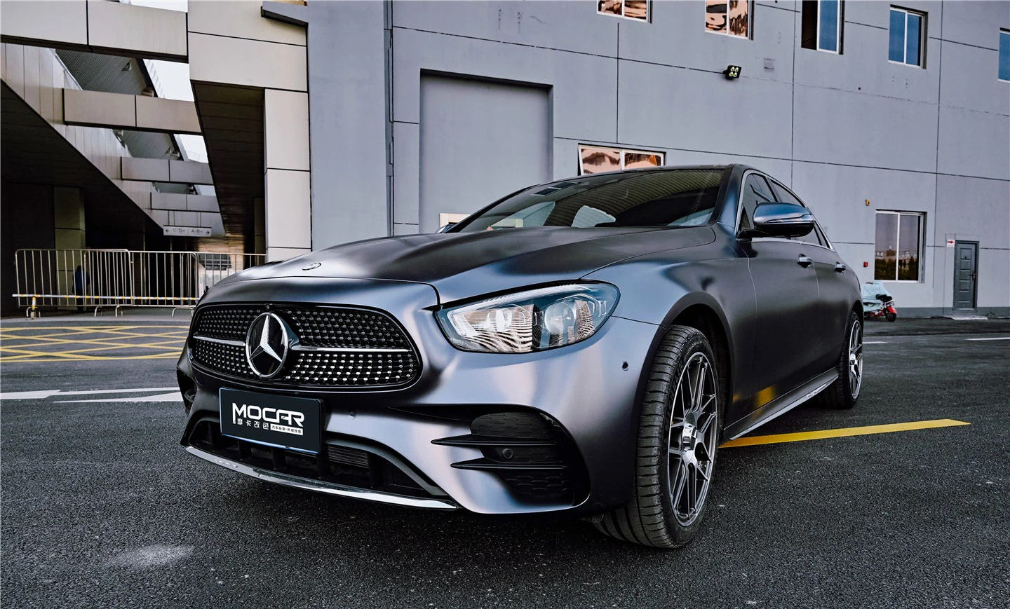 RedWrap Car Wrap Matte Metallic Quantum Grey