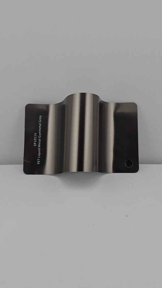 RedWrap Car Wrap Liquid Metal Gunmetal Grey