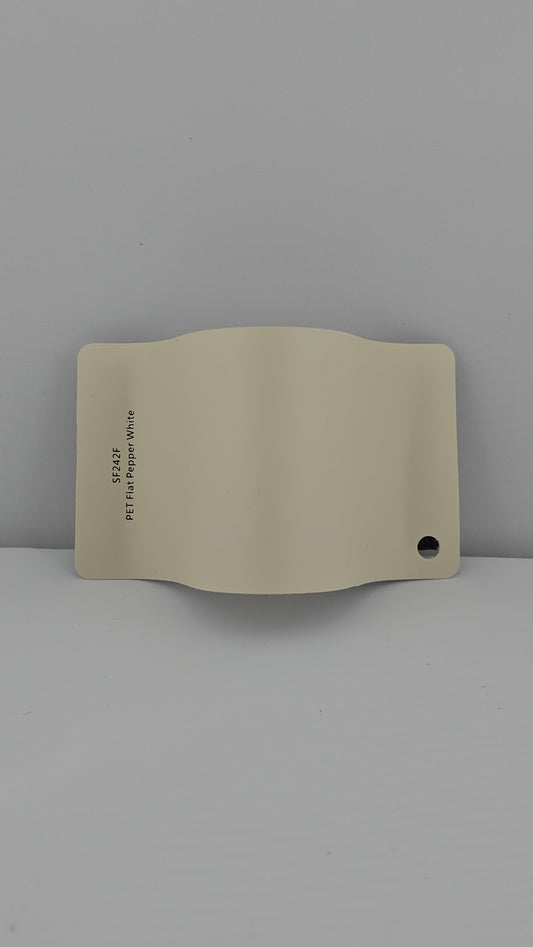 RedWrap Car Wrap Matte Flat Pepper White