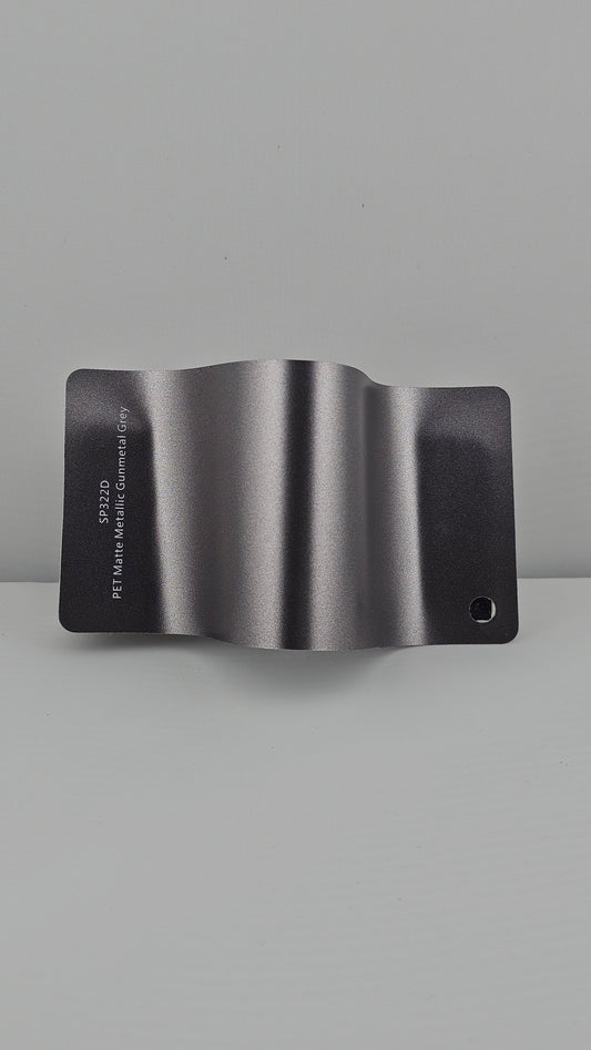 RedWrap Car Wrap Matte Metallic Gunmetal Grey