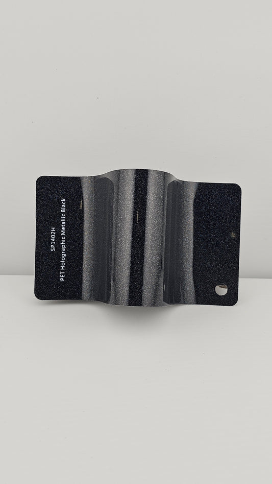 RedWrap Car Wrap Special Effects Holographic Metallic Black