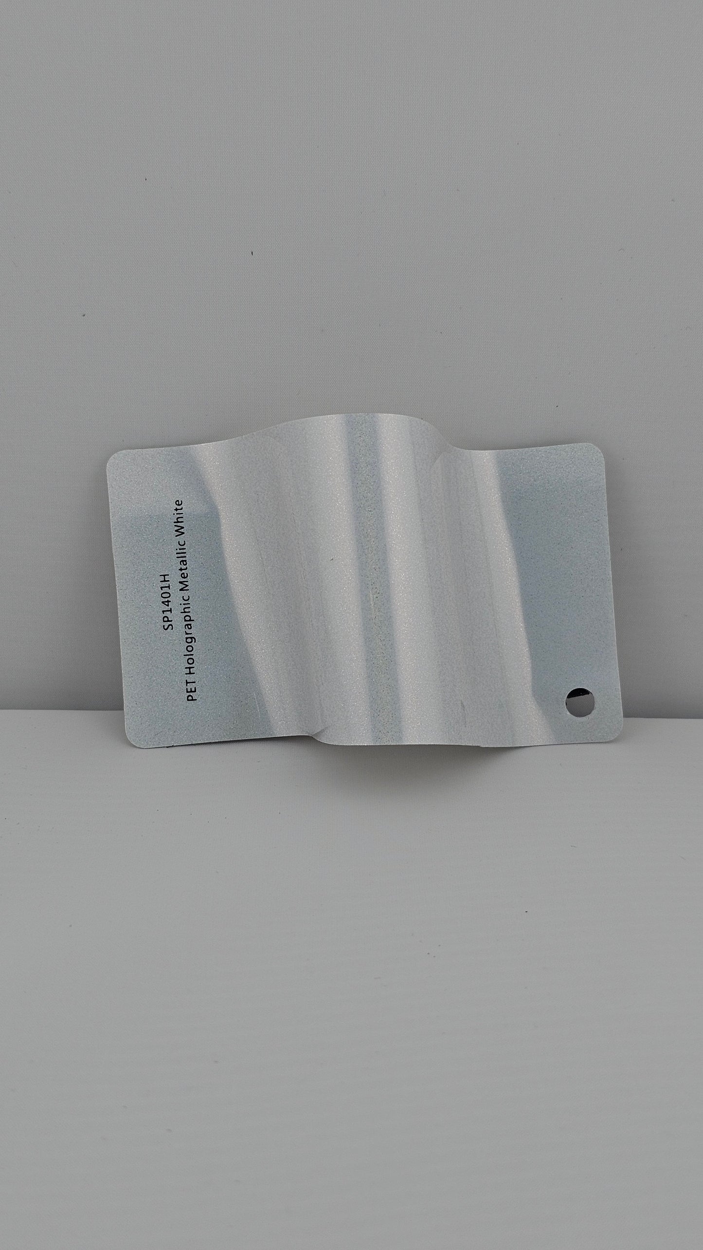 RedWrap Car Wrap Special Effects Holographic Metallic White