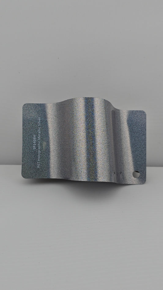 RedWrap Car Wrap Special Effects Holographic Metallic Silver