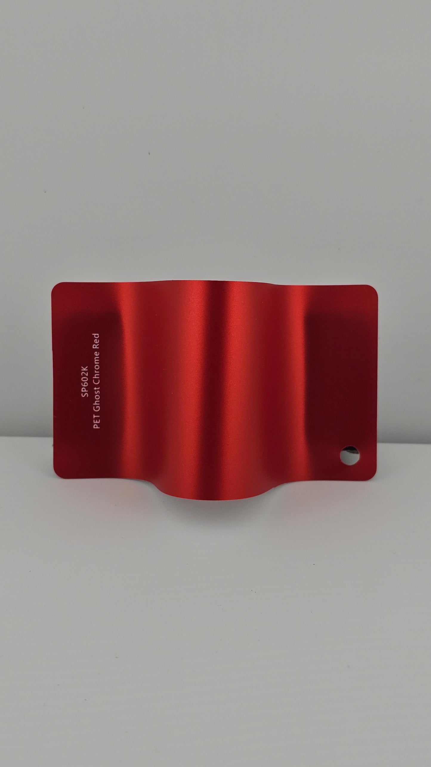 RedWrap Car Wrap Ghost Chrome Red