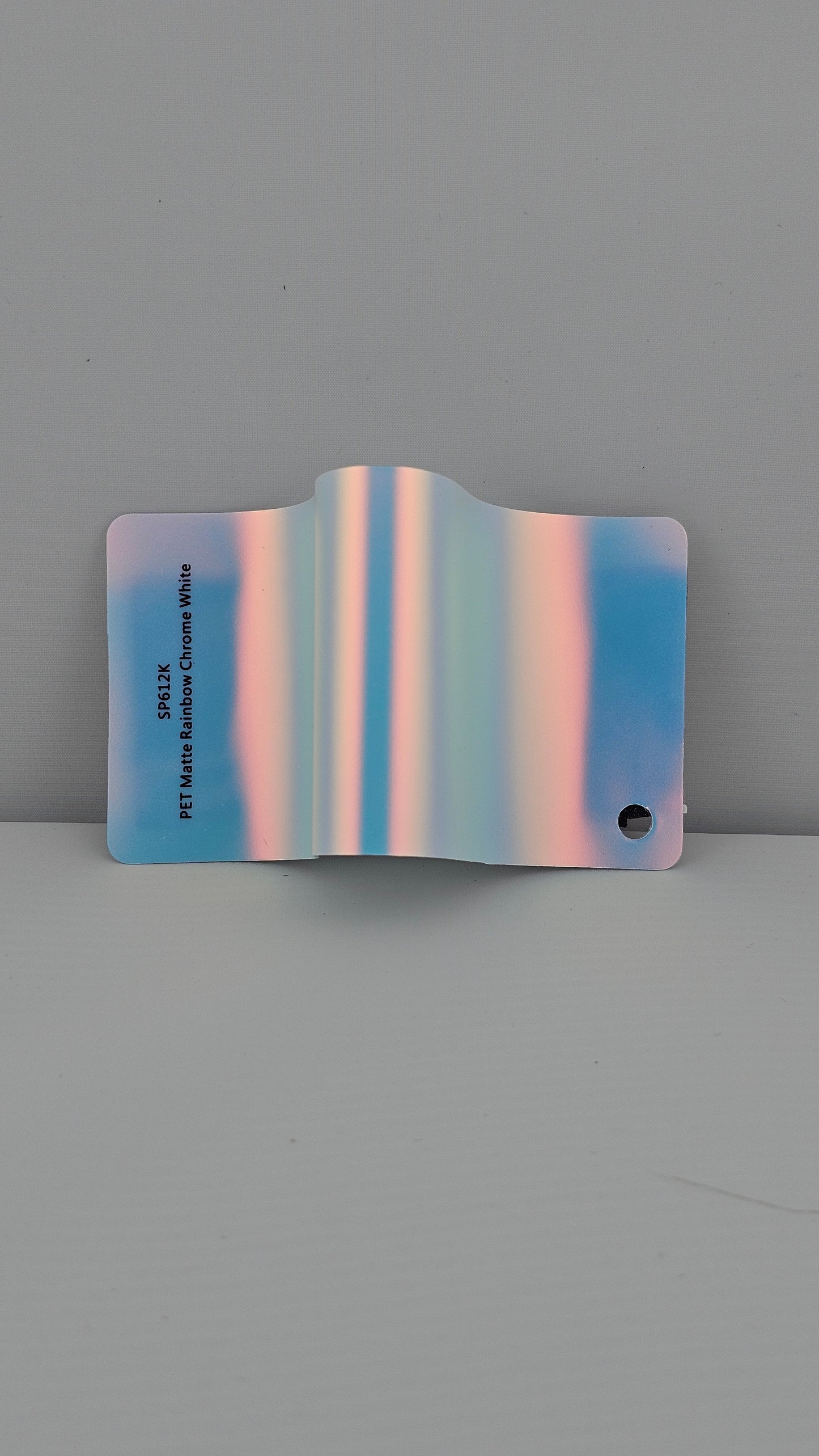 RedWrap Car Wrap Special Effects Matte Rainbow Chrome White