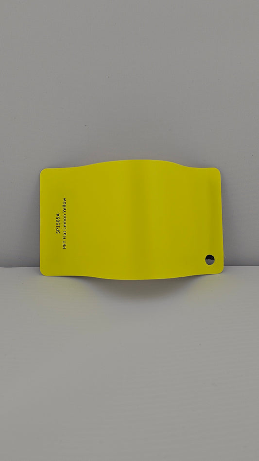 RedWrap Car Wrap Matte Flat Lemon Yellow