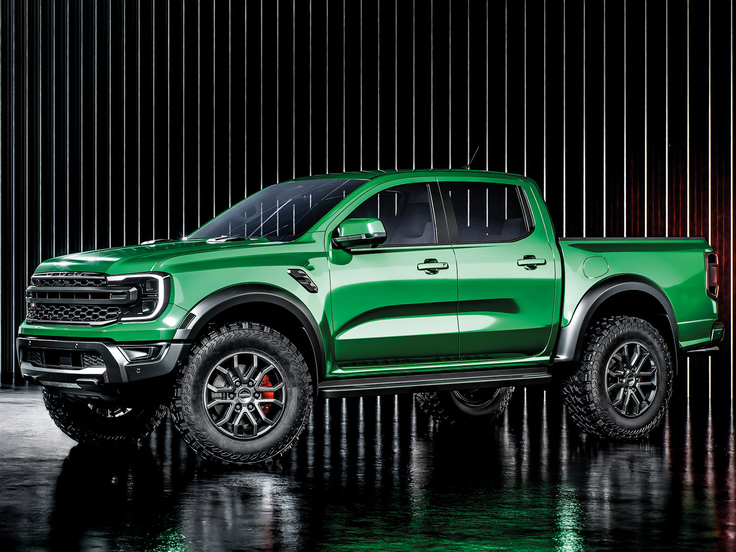 Folie auto verde instalata pe masina