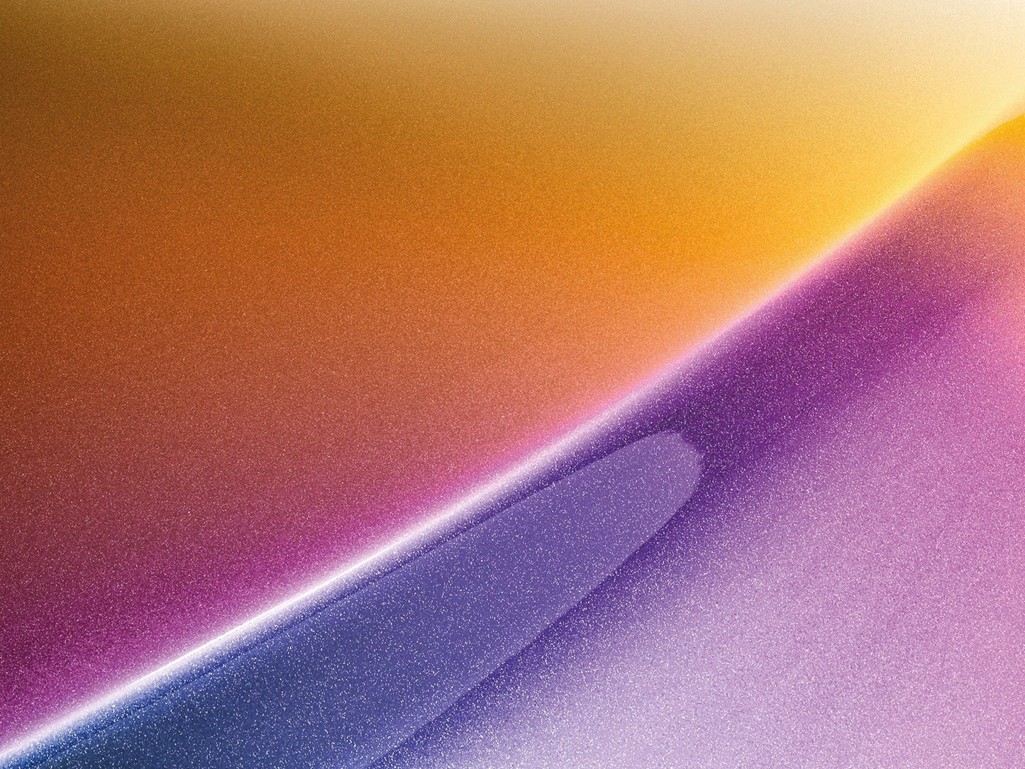 folie auto stralucitoare, gradient galben, portocaliu, roz si mov.