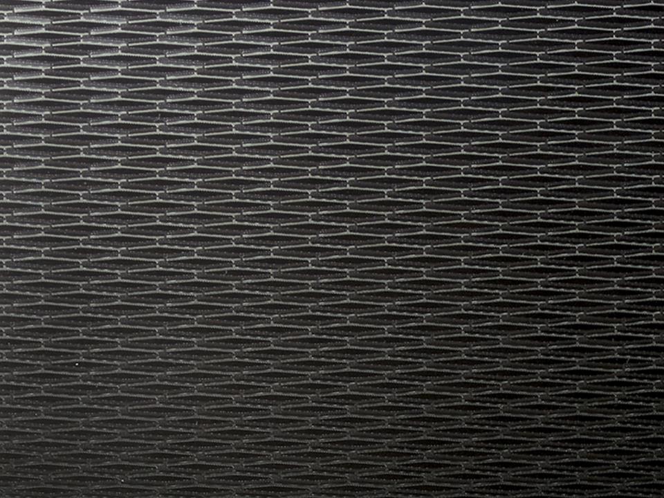 folie arhitecturala dreptunghiulara neagra cu un model stil fagure de culoare gri.