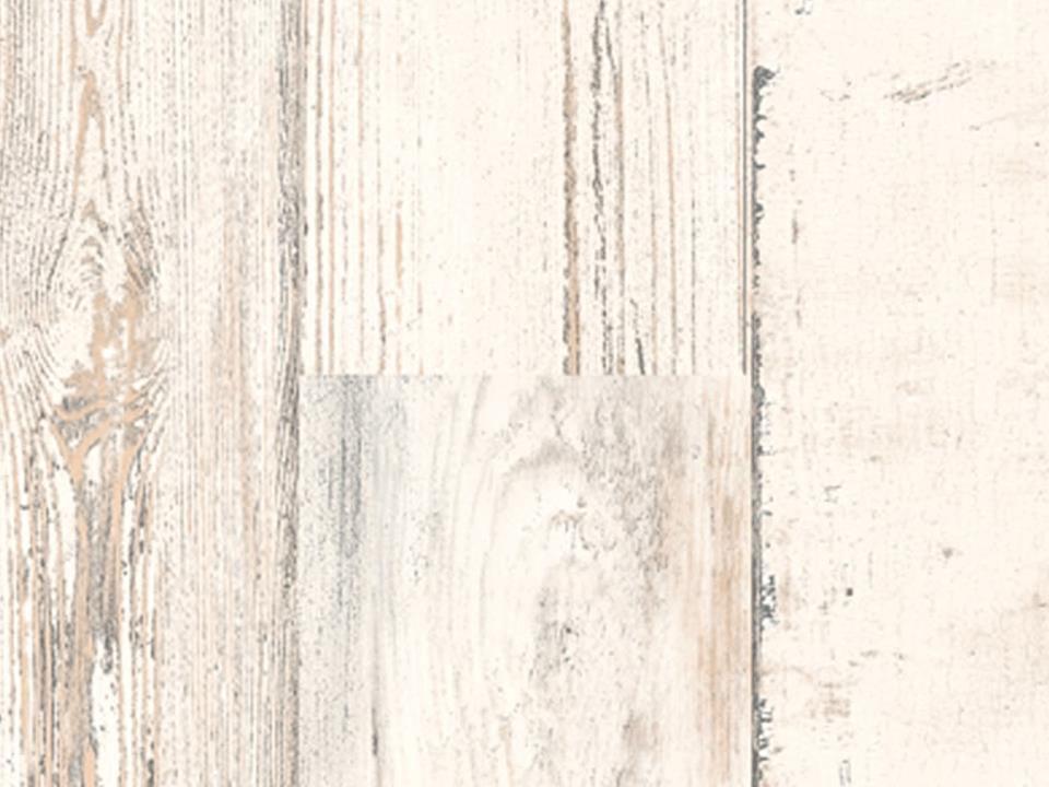 folie arhitecturala alb murdar cu nervuri verticale gri imitand lemnul