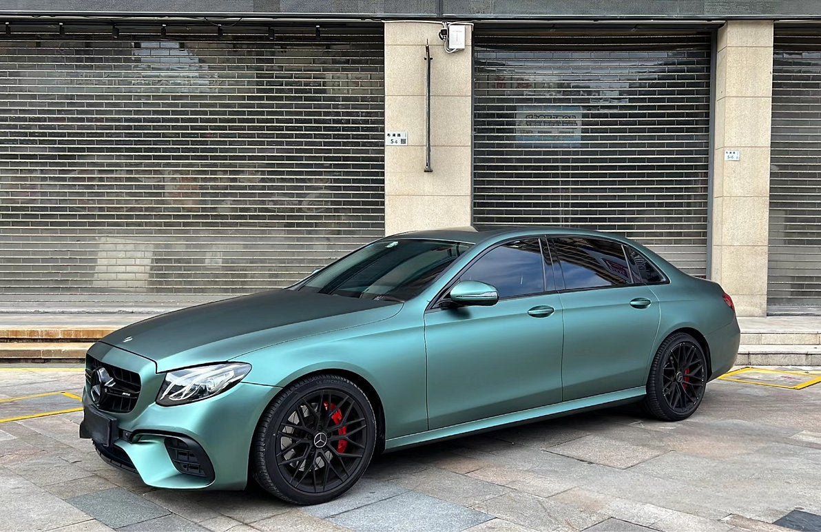 RedWrap Car Wrap Ghost Metallic Midnight Green