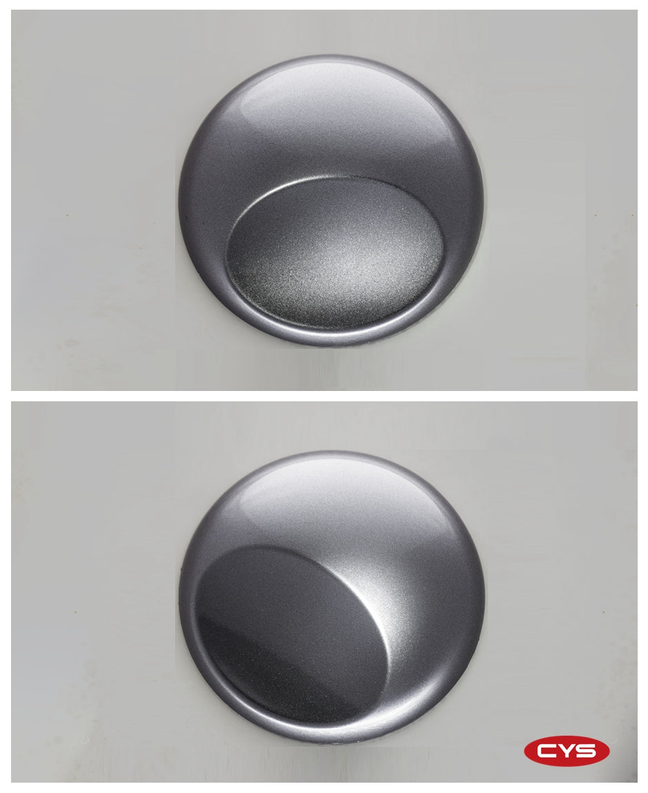 doua bile gri metalizat