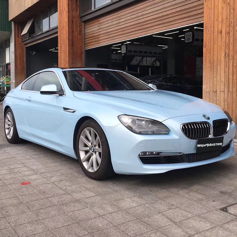 RedWrap Car Wrap Super Gloss Metallic Macaron Pale Blue