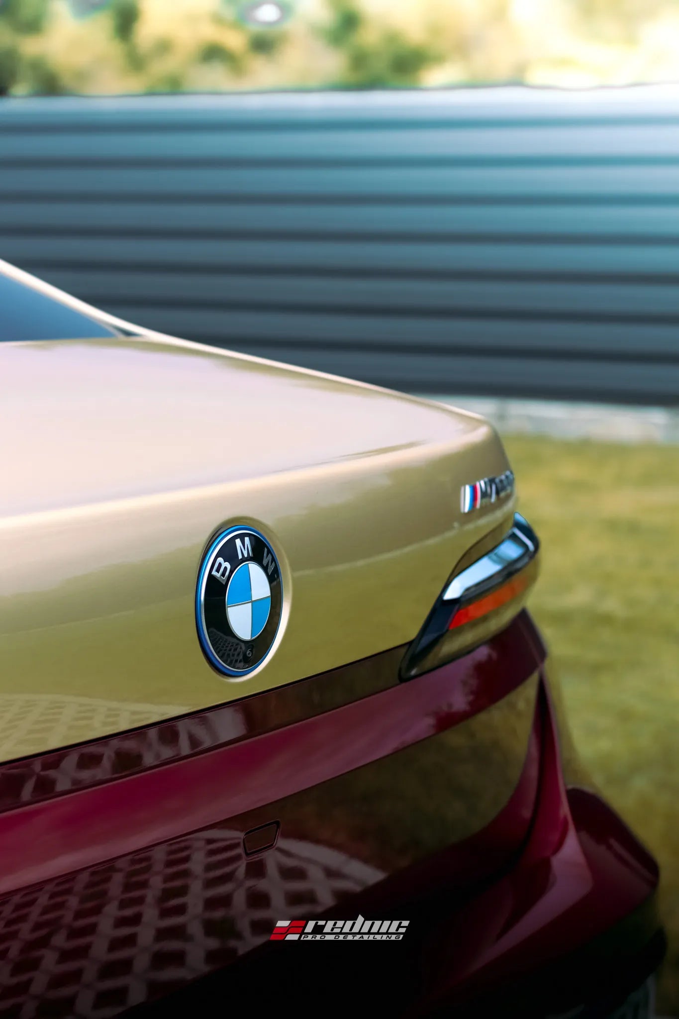 RedShield Super Gloss Metallic Color PPF BMW Milan Gold