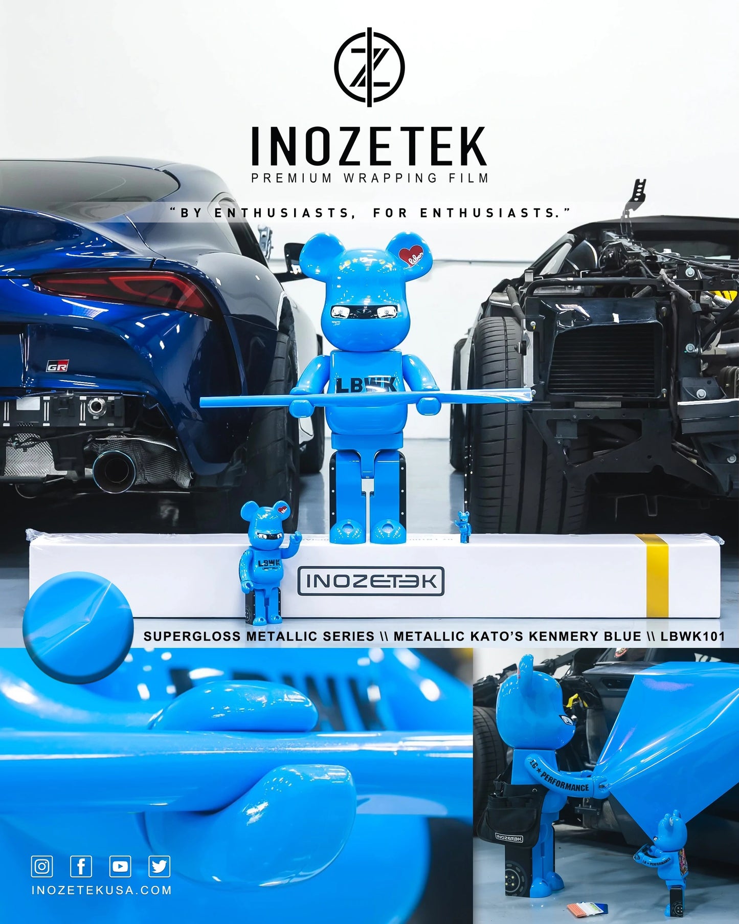 INOZETEK X LIBERTY WALK - KATO'S KENMERY BLUE