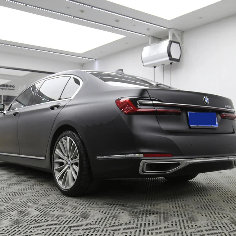 RedWrap Car Wrap Ghost Chrome Black