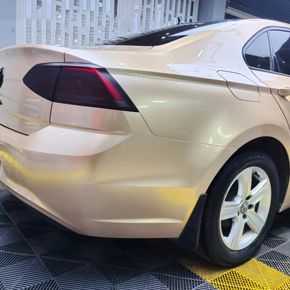 RedWrap Car Wrap Super Gloss Metallic Champagne Gold
