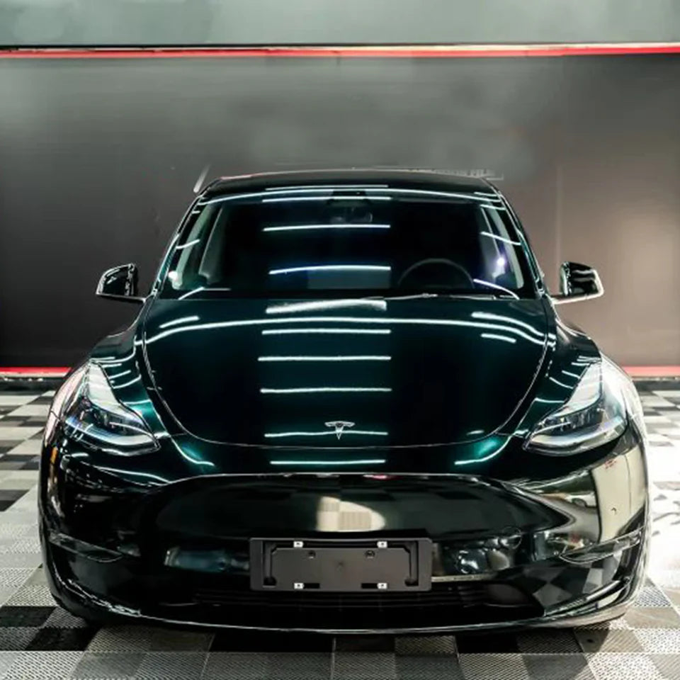RedWrap Car Wrap Super Special Effects AMG Emerald Green