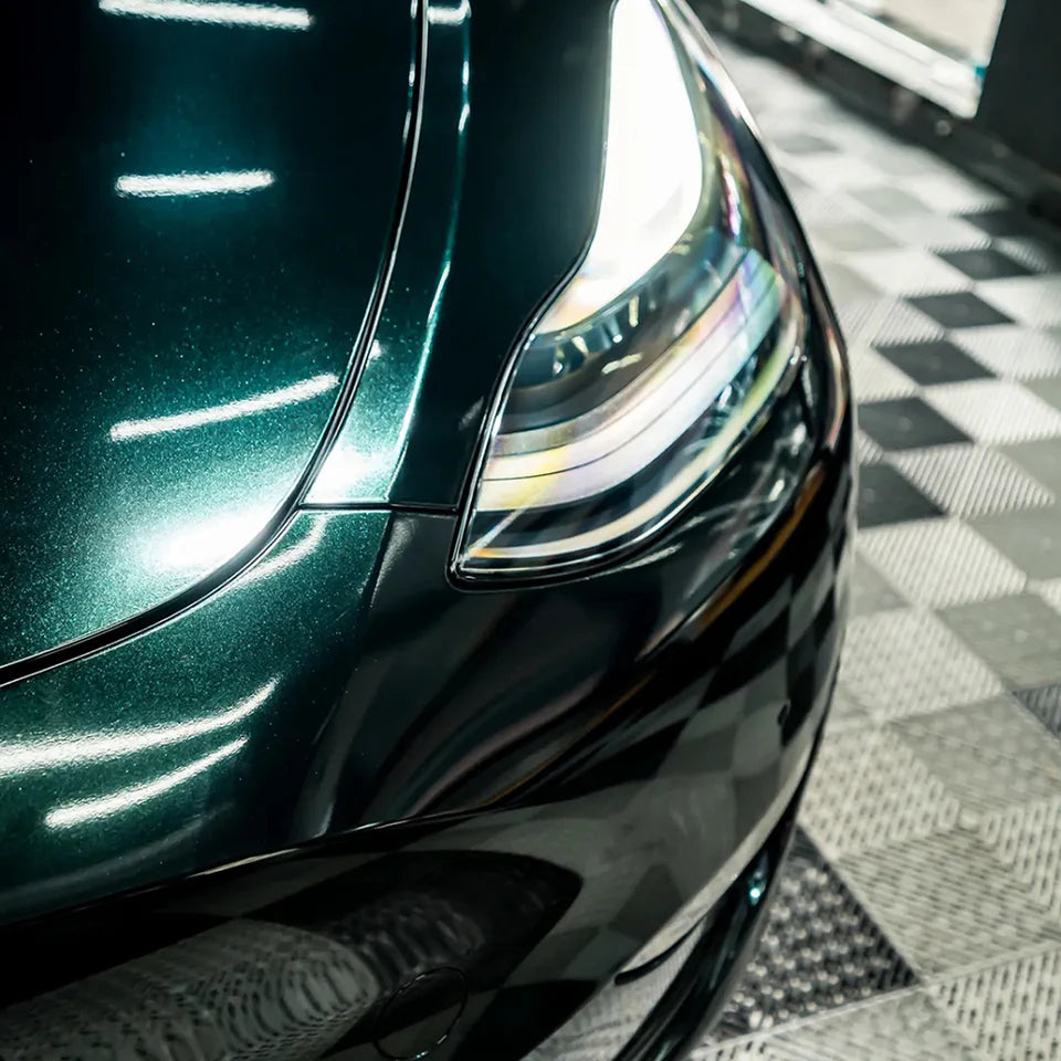 RedWrap Car Wrap Super Special Effects AMG Emerald Green