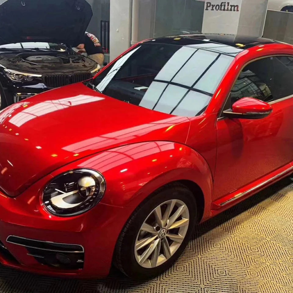 RedWrap Car Wrap Super Gloss Metallic Soul Red