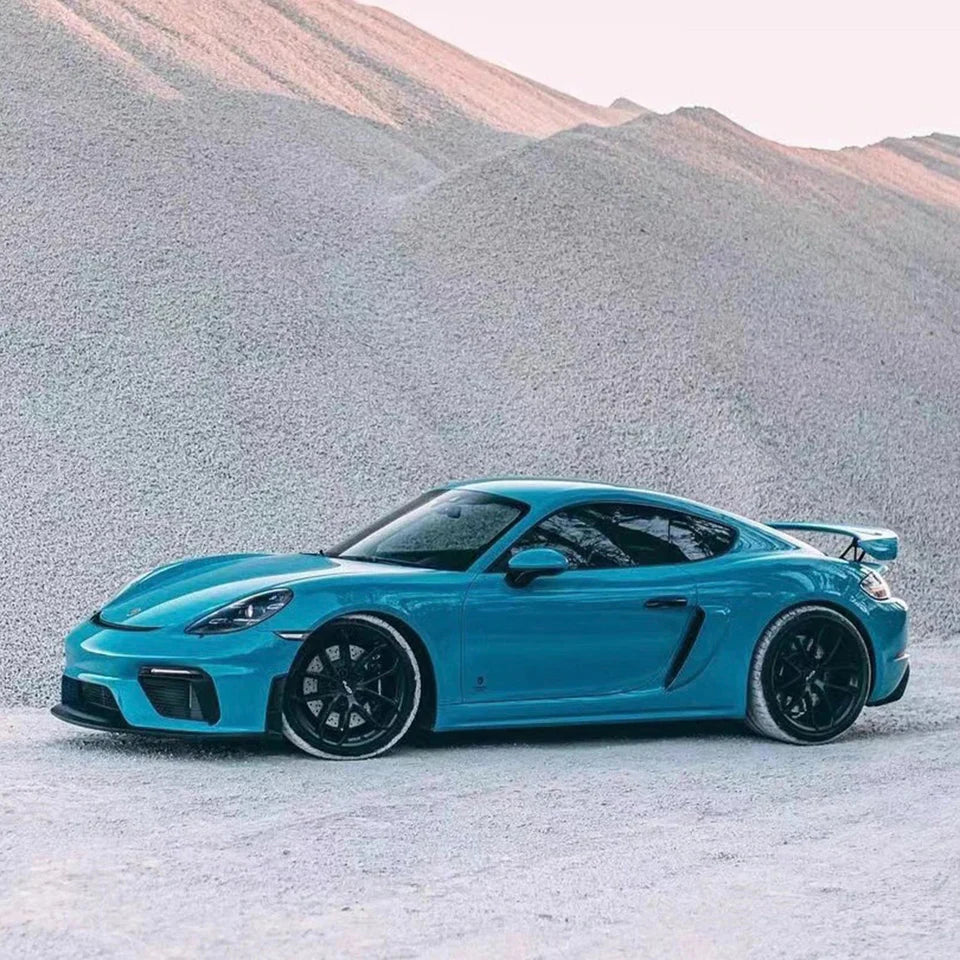 RedWrap Car Wrap Super Gloss Miami Blue