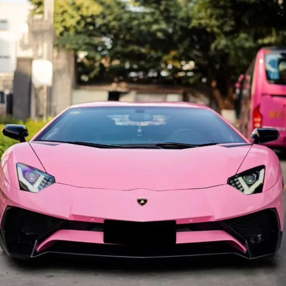 RedWrap Car Wrap Super Gloss Pink