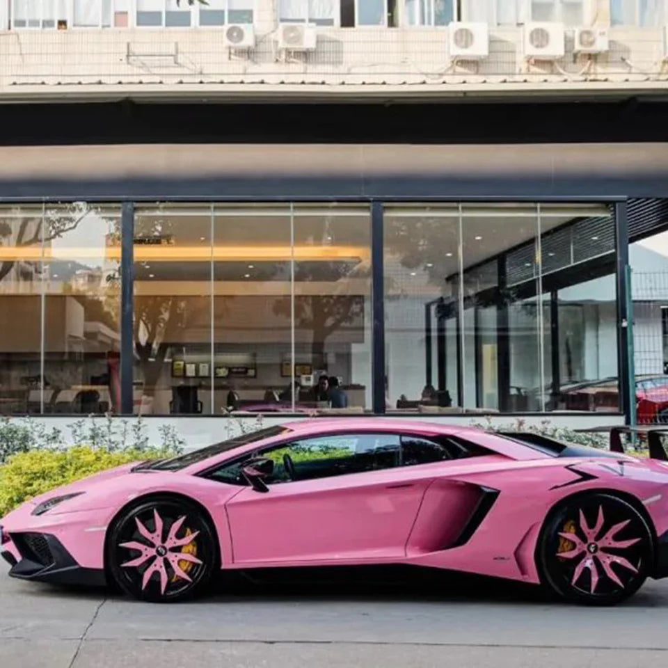 RedWrap Car Wrap Super Gloss Pink