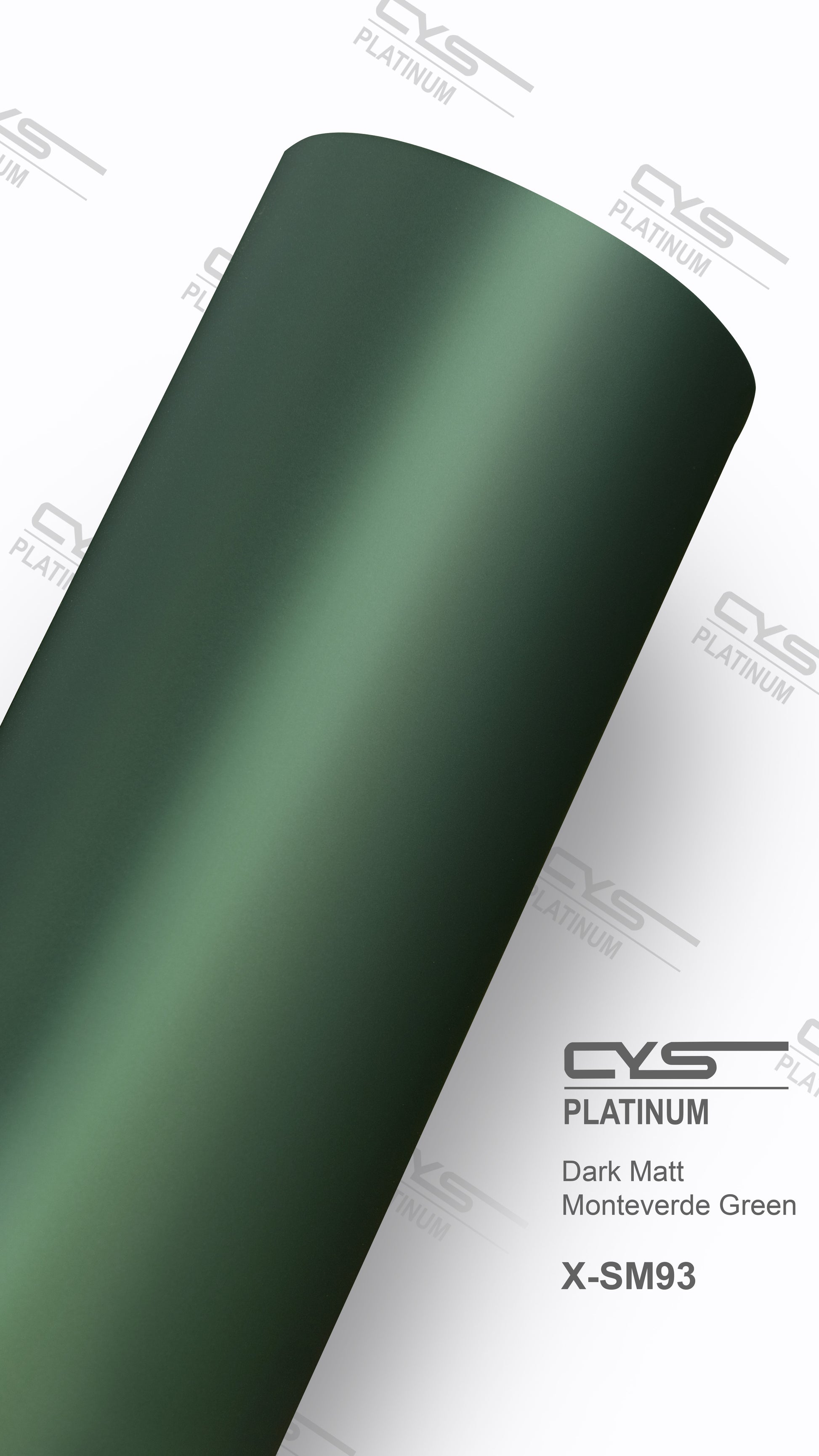 rola folie verde mat