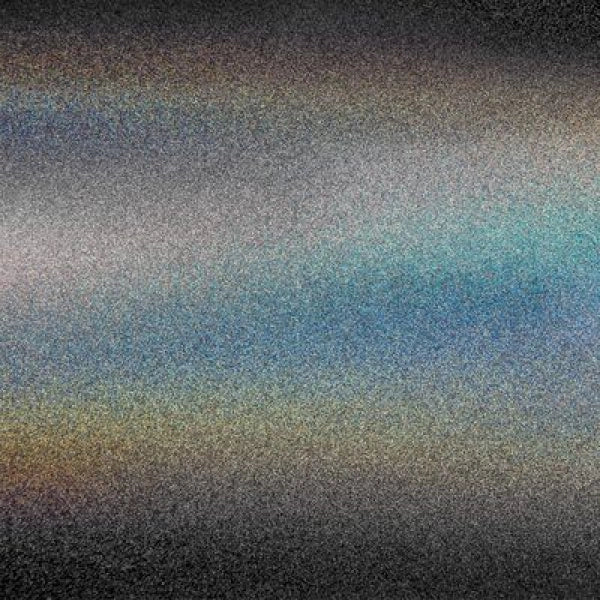 folie auto satinata textura granulata si un gradient de culori de la negru la albastru la verde la galben.