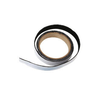 rola de banda alb, negru