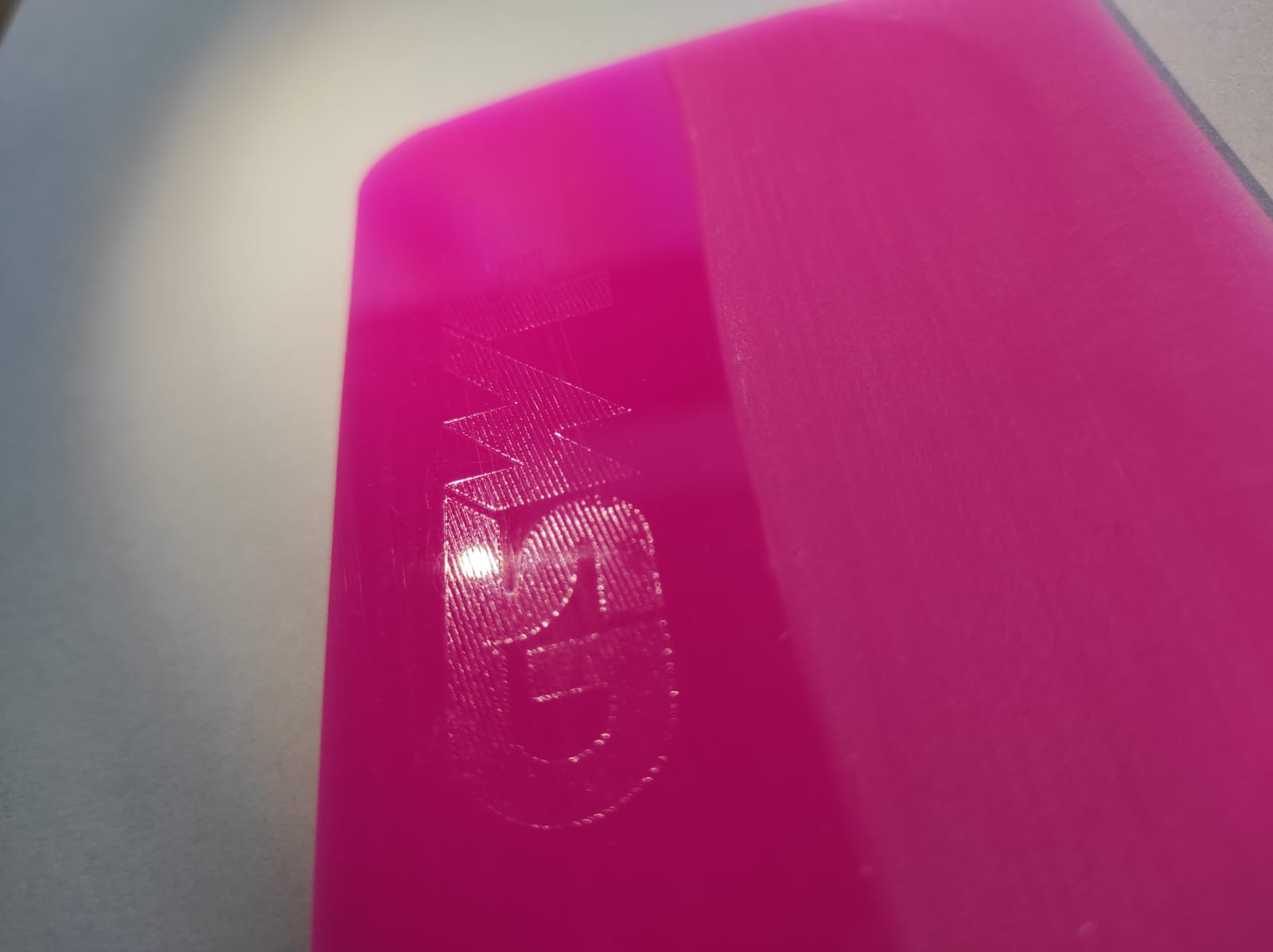 Racleta (squeegee) PPF GSWF - cadru apropiat