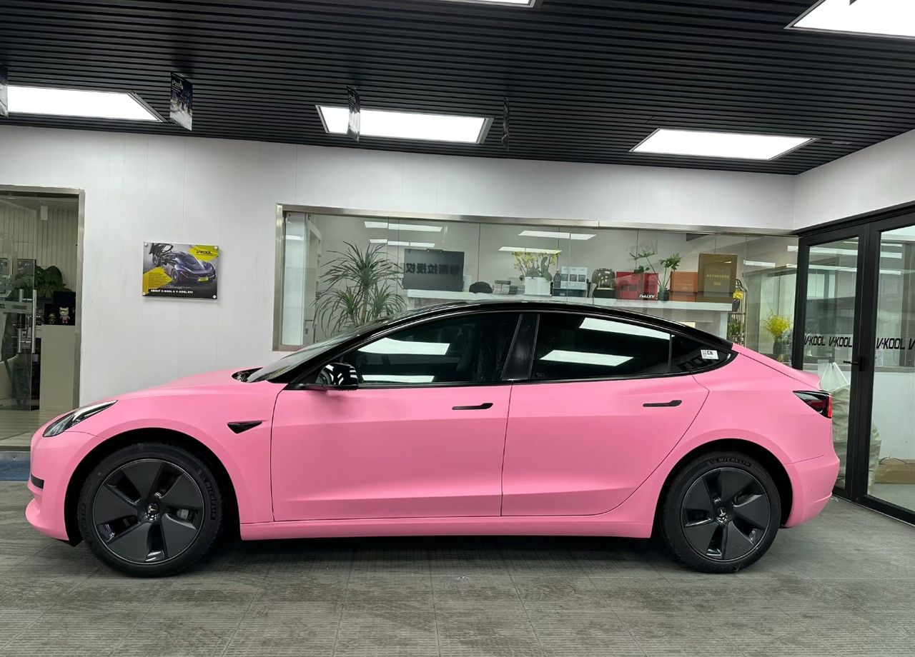 RedWrap Car Wrap Matte Flat Pink