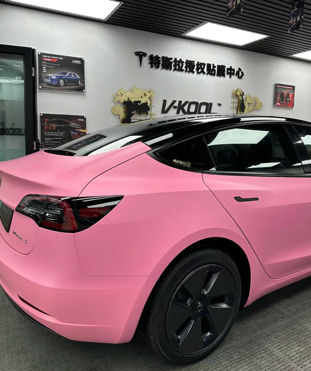 RedWrap Car Wrap Matte Flat Pink