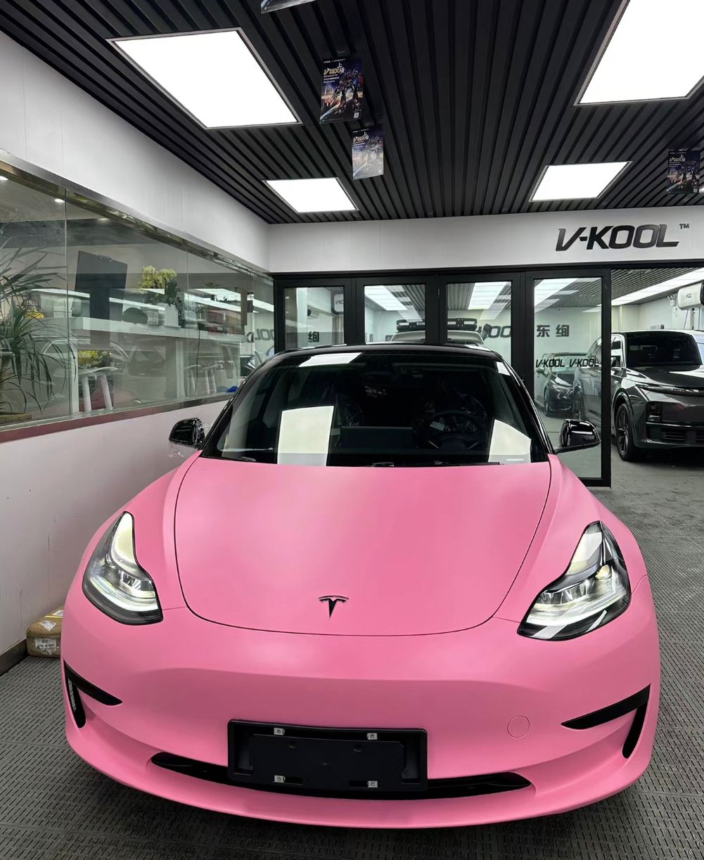 RedWrap Car Wrap Matte Flat Pink