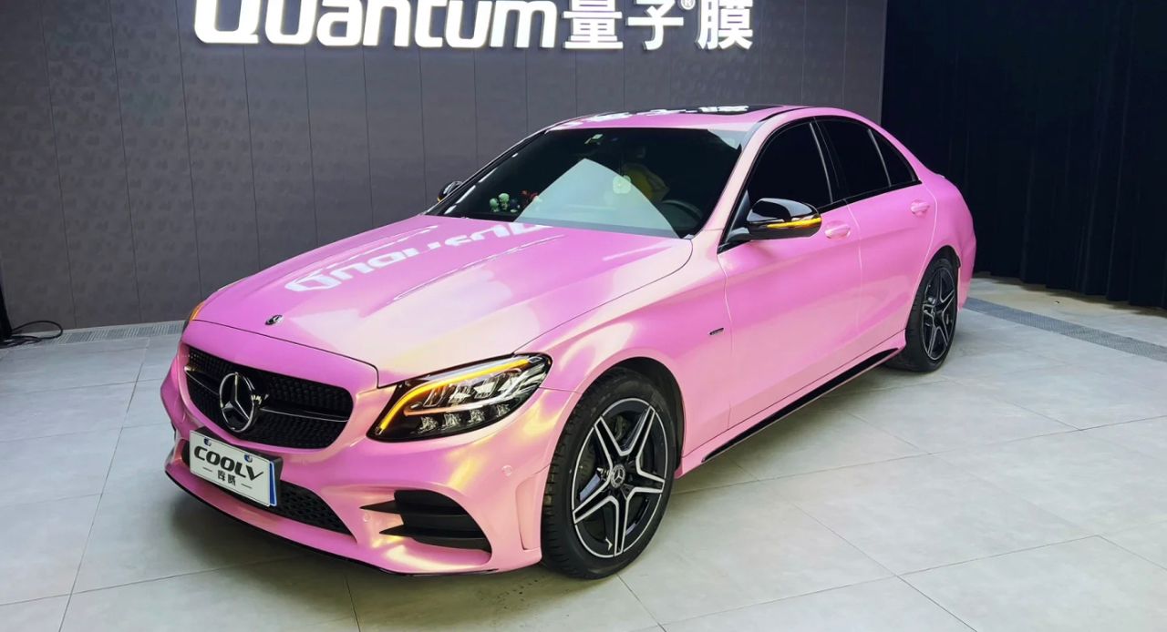 RedWrap Car Wrap Ultimate Glitter Glossy Pink