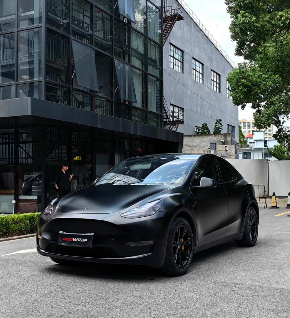 RedWrap Car Wrap Satin Black