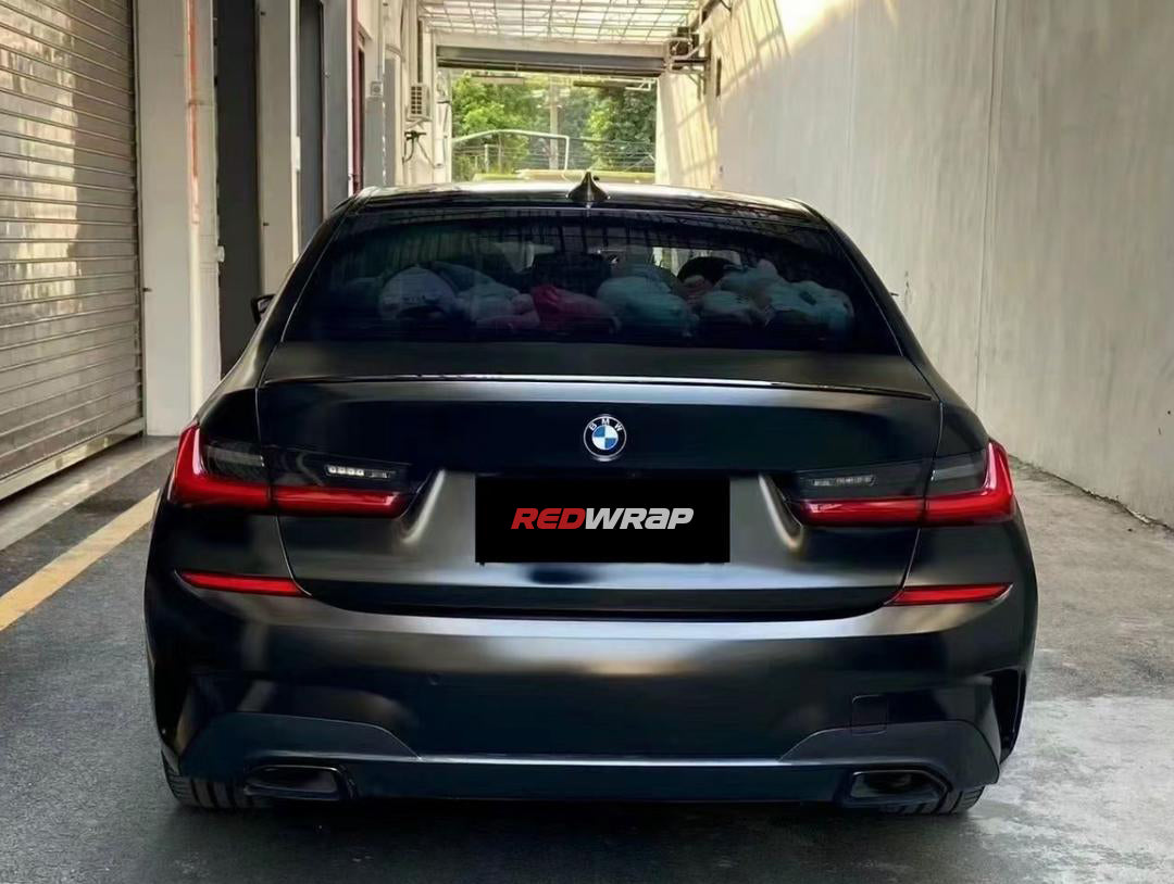 RedWrap Car Wrap Satin Black