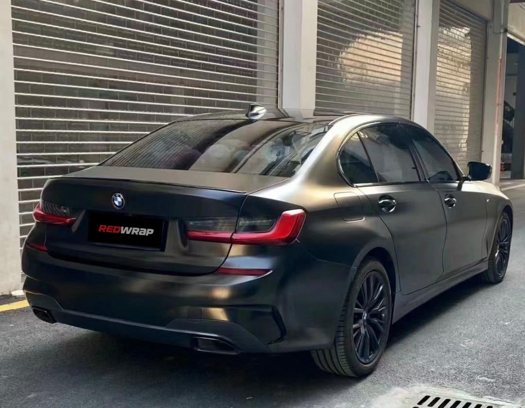 RedWrap Car Wrap Satin Black