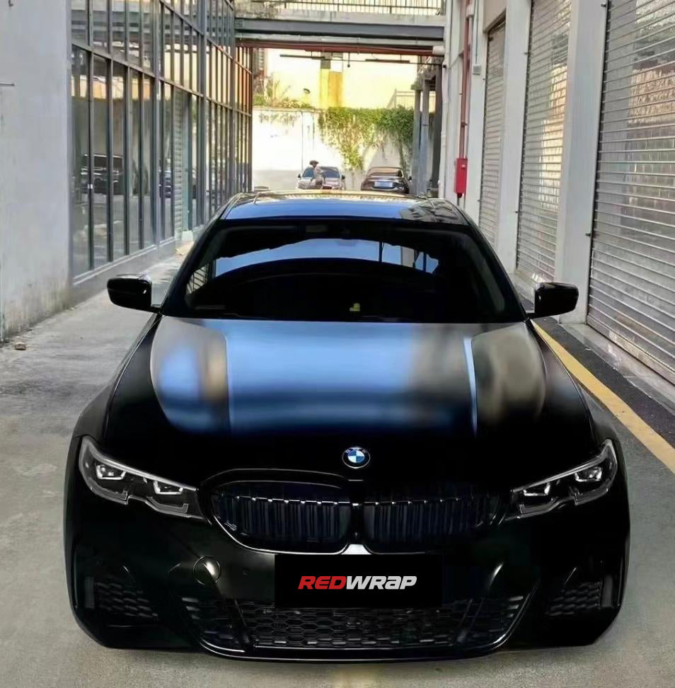 RedWrap Car Wrap Satin Black