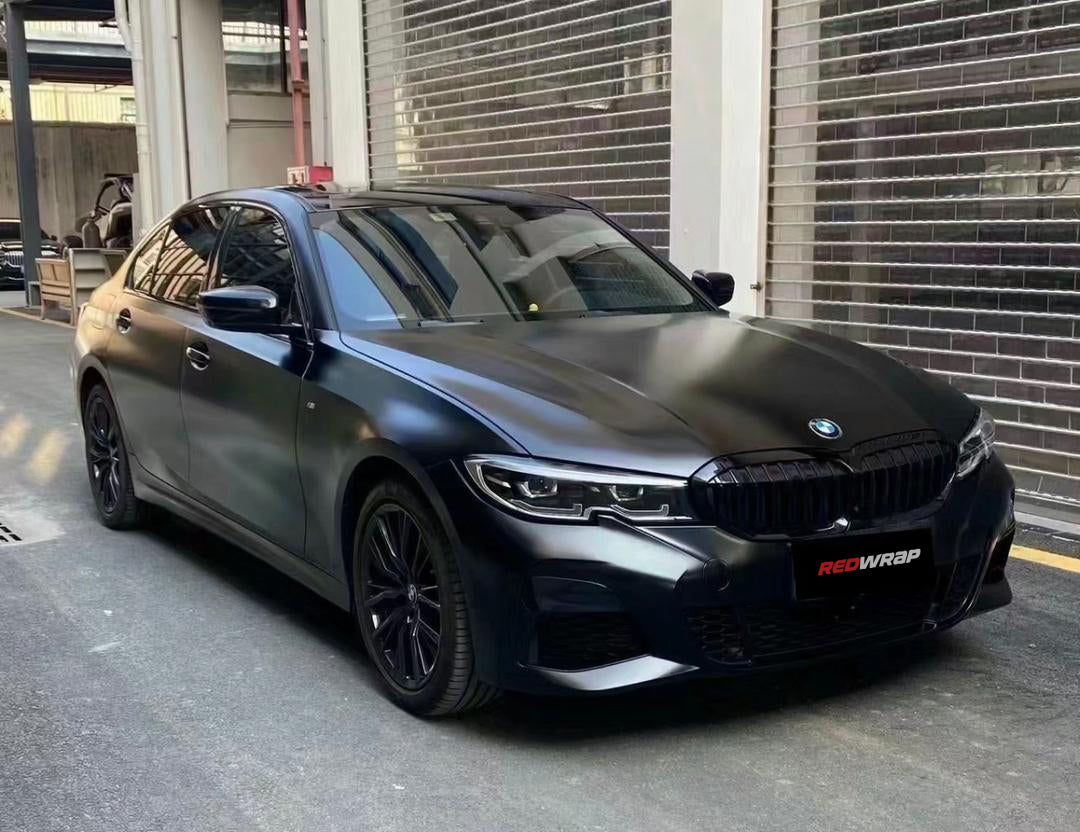 RedWrap Car Wrap Satin Black