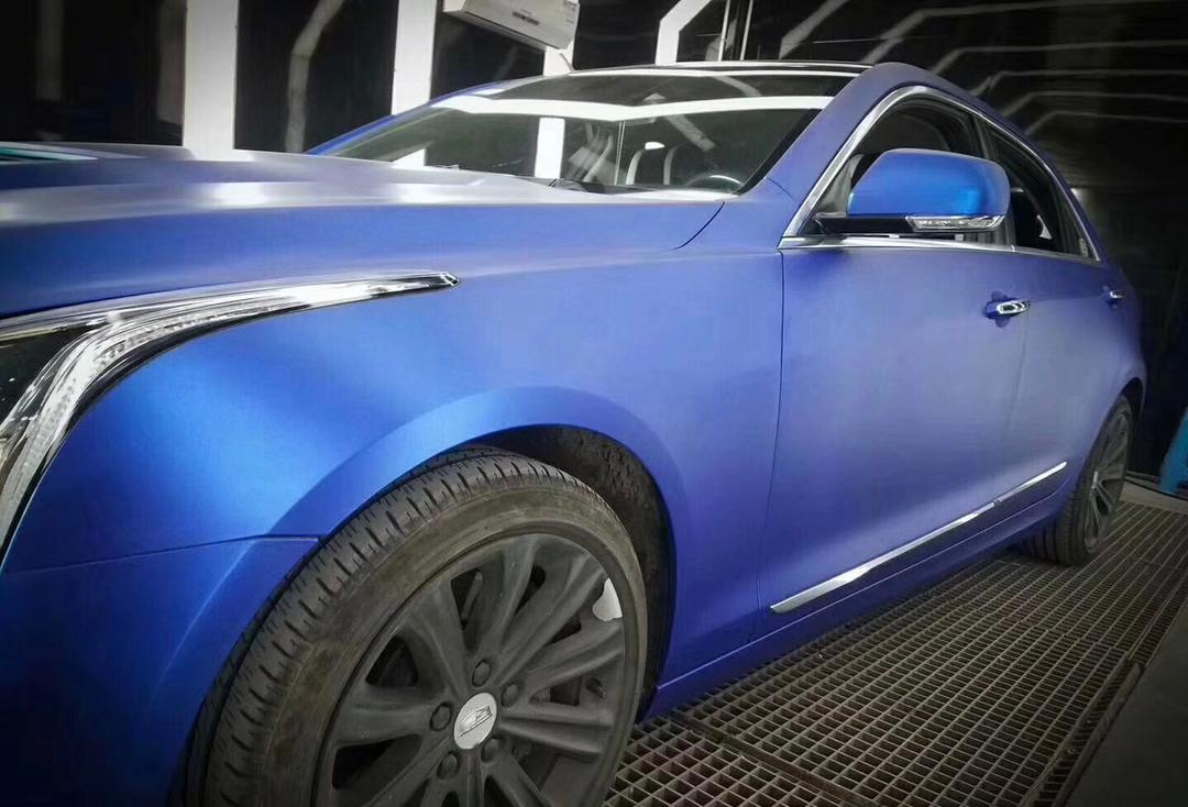 RedWrap Car Wrap Satin Blue