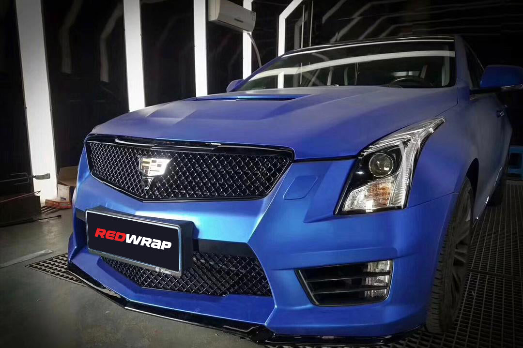 RedWrap Car Wrap Satin Blue