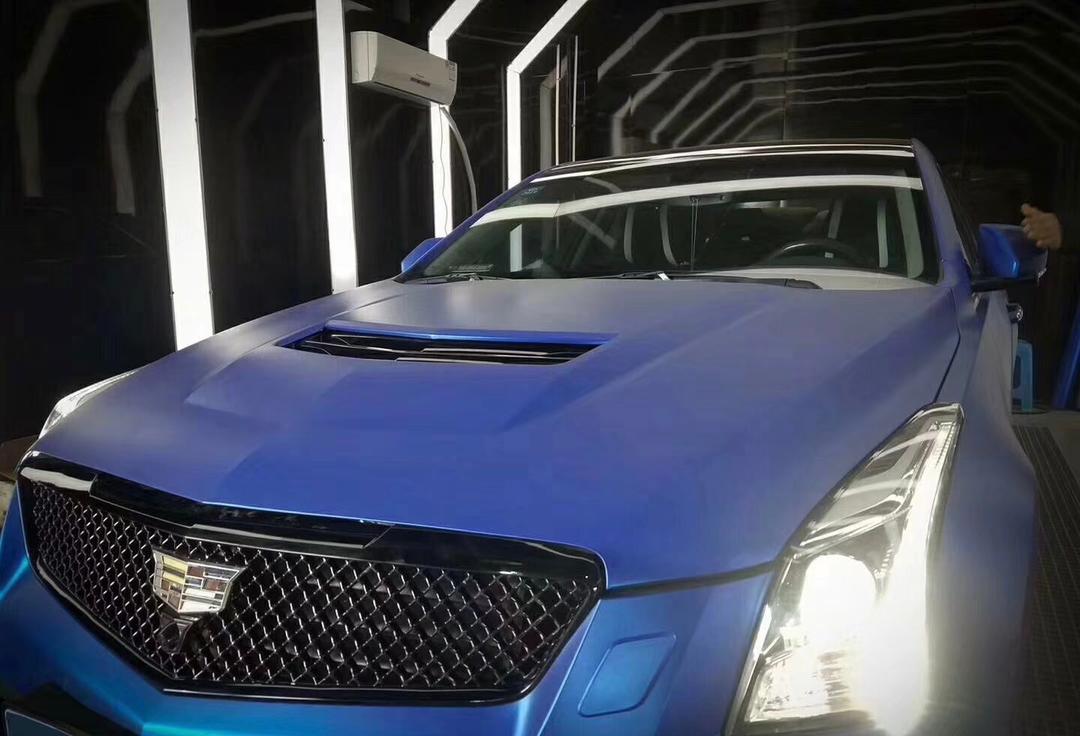 RedWrap Car Wrap Satin Blue