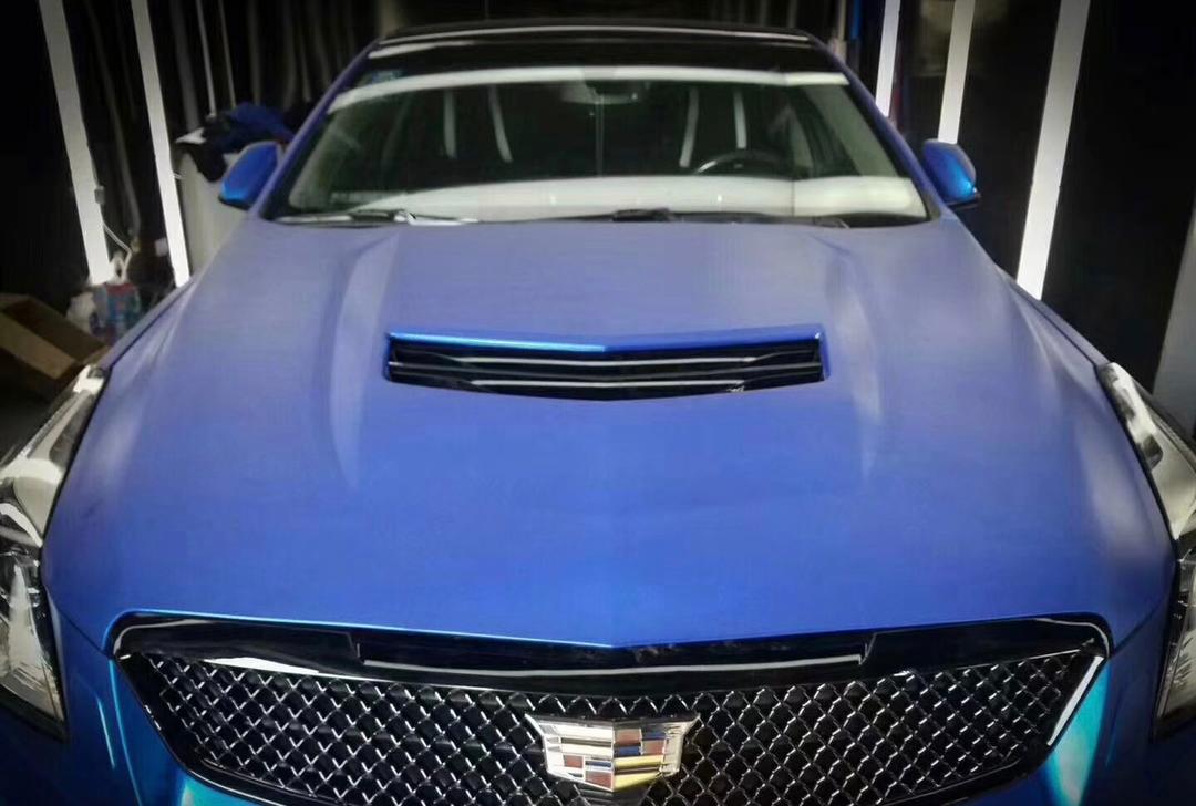 RedWrap Car Wrap Satin Blue