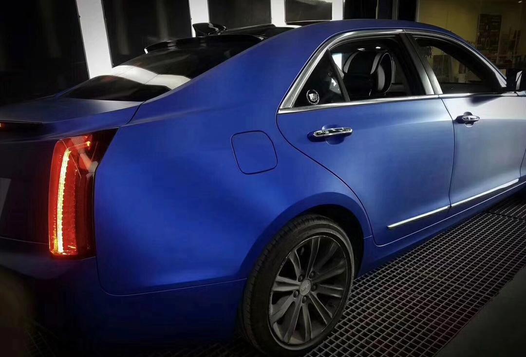 RedWrap Car Wrap Satin Blue