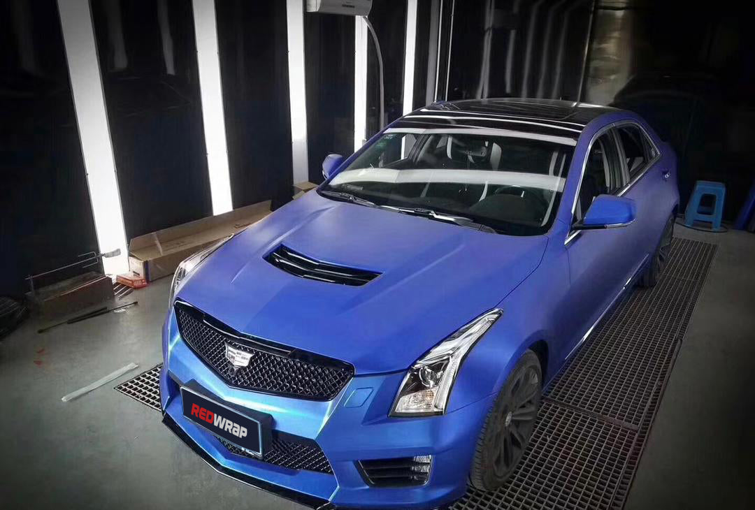 RedWrap Car Wrap Satin Blue