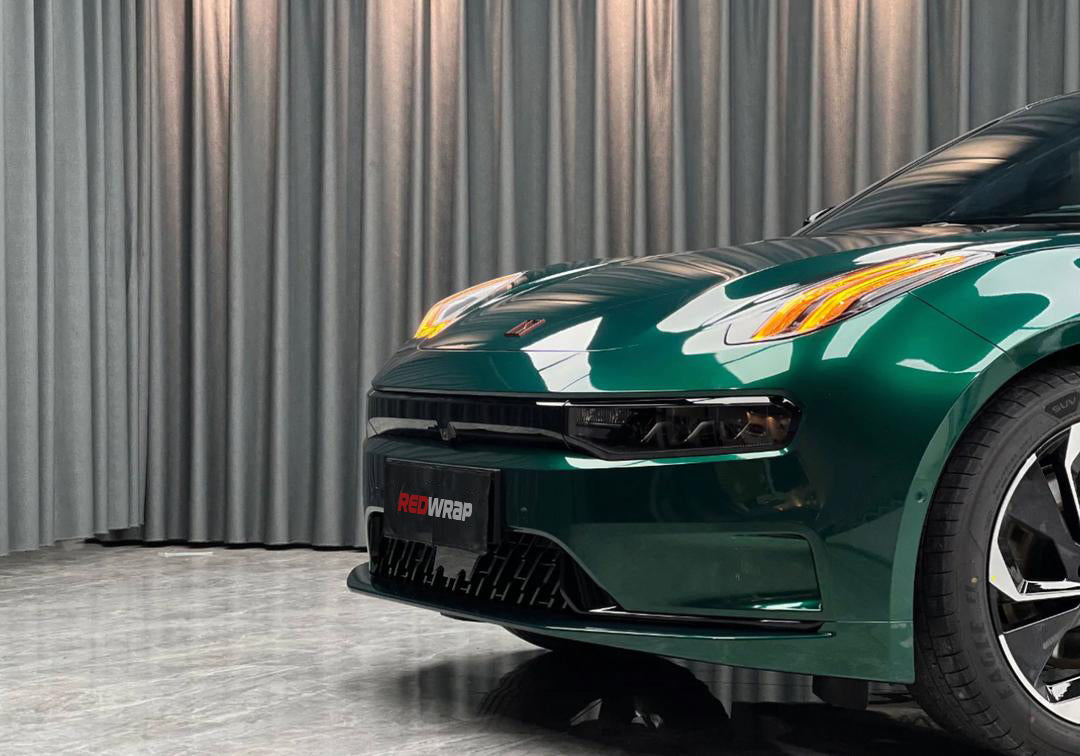 RedWrap Car Wrap Liquid Metal Jet Green Metallic