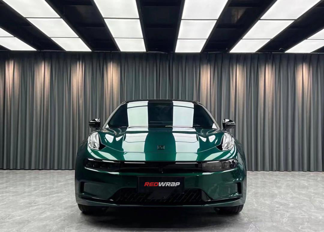 RedWrap Car Wrap Liquid Metal Jet Green Metallic