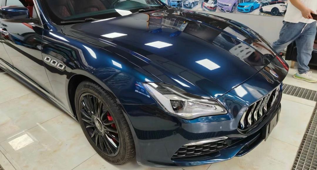RedWrap Car Super Gloss Metallic Navy Blue